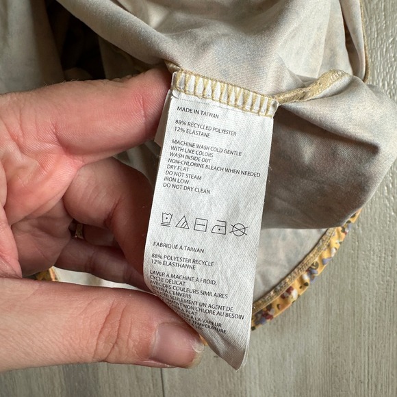 Prana Emerald‎ Lake Dress Womens XS Birch Petals Floral Gorpcore Outdoor Sporty - Picture 7 of 9